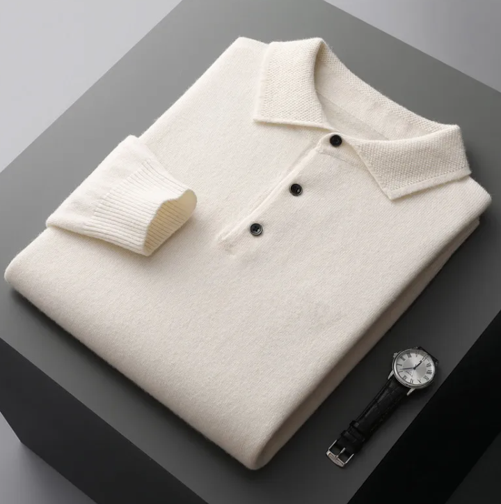 Executive Ease Cashmere Pullover | Streetwear