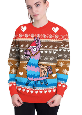 3D Digital Printed Women's Christmas Pullover Sweatshirt | Streetwear