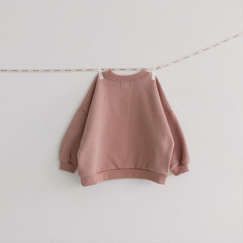 Korean Style Embroidered Pear Sweatshirt for Kids