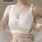 Summer Slim Lace Bra for Full Bust Support and Comfort