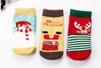 Kids' Christmas Thick Cotton Cartoon Baby Socks