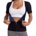 Women's Sports Sweat Suit with Waist Corset