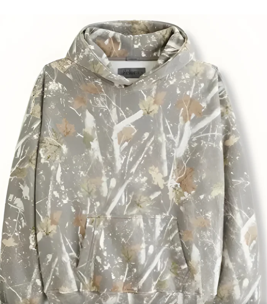 European And American Hoodie Fashion Loose-fitting Hoodie 3D Long Sleeve Retro Tie-dye Baseball Outfit | Streetwear