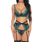 Lace Sexy Lingerie Set for Women - Wholesale Three-Piece