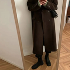 Campus Chic Wool Coat