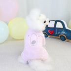 "Simple and Warm Four-Leg Bear Sweater for Pets"