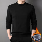 Men's Winter Plush Pullover Sweater