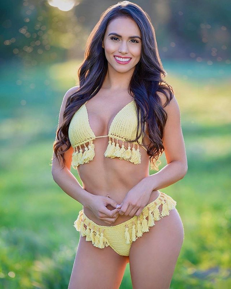 Handmade Crochet Bikini Set with Fringe for Export