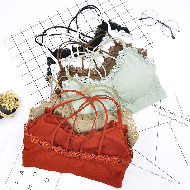 Invisible Tube Top Vest with Chest Pad