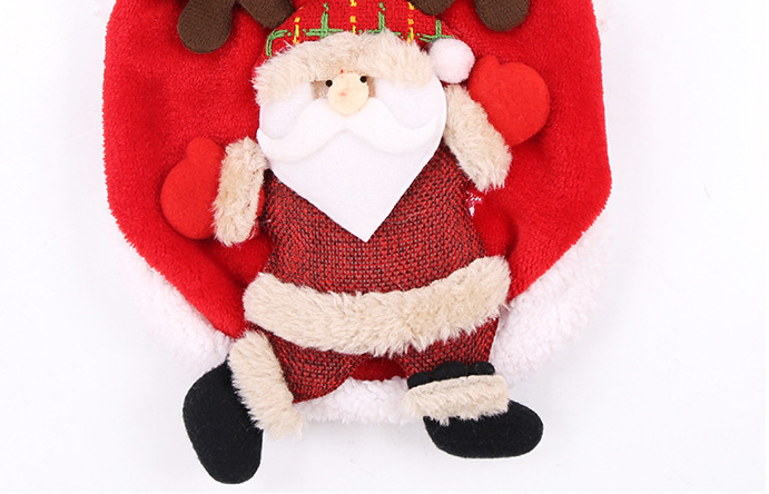 Winter Fleece Reindeer Outfit for Dogs (Bichon)