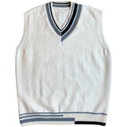 2023 Men's Loose Knit Sweater Vest - Korean Fashion