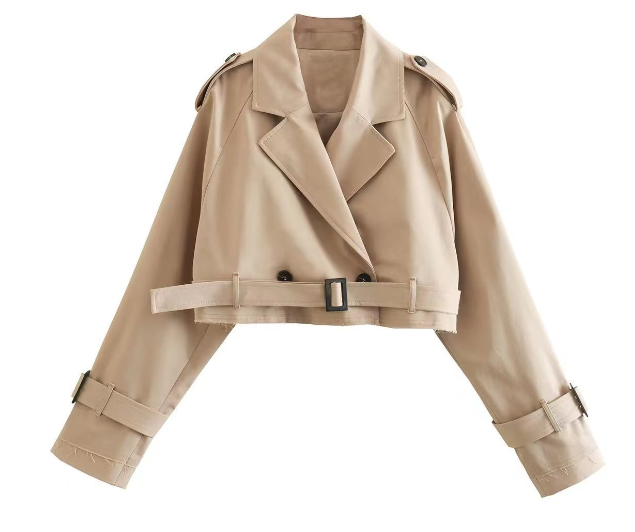 WOLFF Trench Coat with Adjustable Sleeves (One Piece)