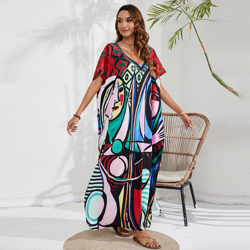 44-Color Cross-Border Beach Cover-Up and Dress 1D196