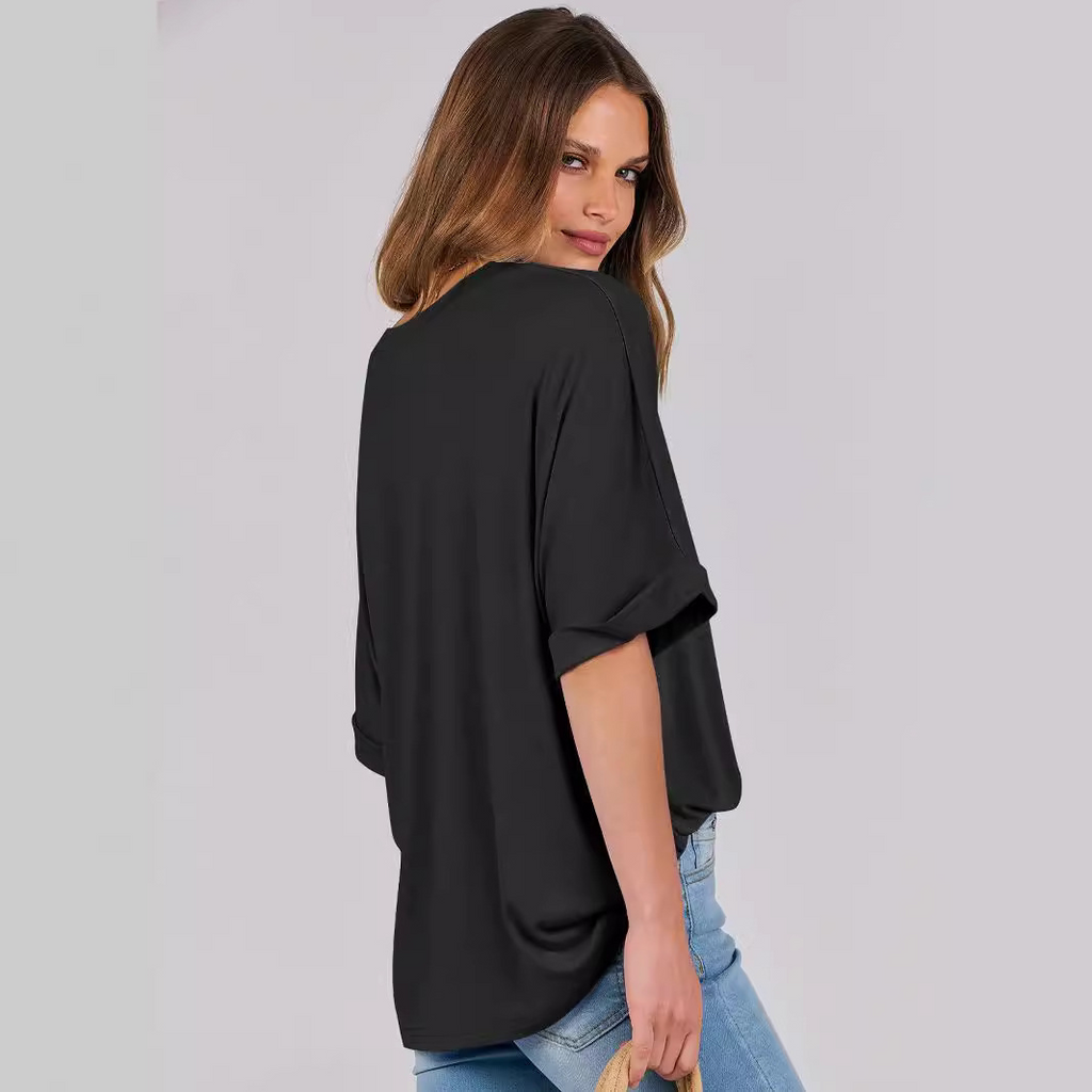 Women's Pullover Top Loose Short Sleeve | Streetwear