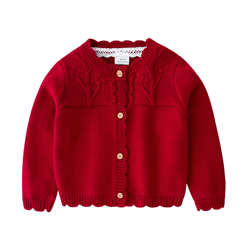 Children's Cardigan Sweater for Cozy Comfort