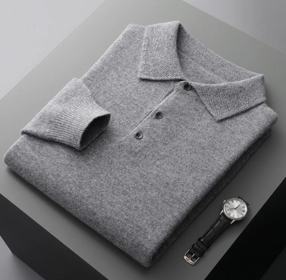 Men's Cashmere Business Pullover | Streetwear