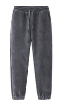 Men's Warm Winter Corduroy Trousers with Cashmere