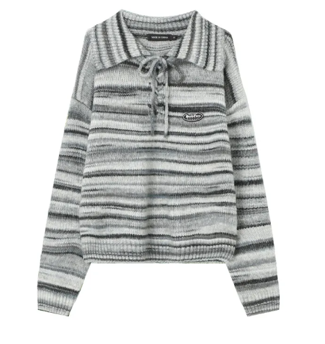 Gradient Lace Sweater