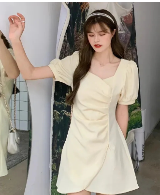 Sweet and Spicy French Niche Summer Dress Design