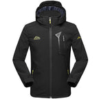 Outdoor Waterproof Soft Shell Jacket for Cold Weather