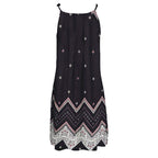 2019 Women's Summer A-Line Dress with Adjustable Straps