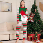 2024 Stripe Christmas Family Pajama Set for Amazon