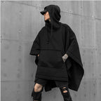 Autumn Winter Men's Loose Batwing Hoodie Coat | Streetwear