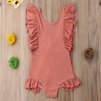 Girls' Ruffle One-Piece Swimsuit