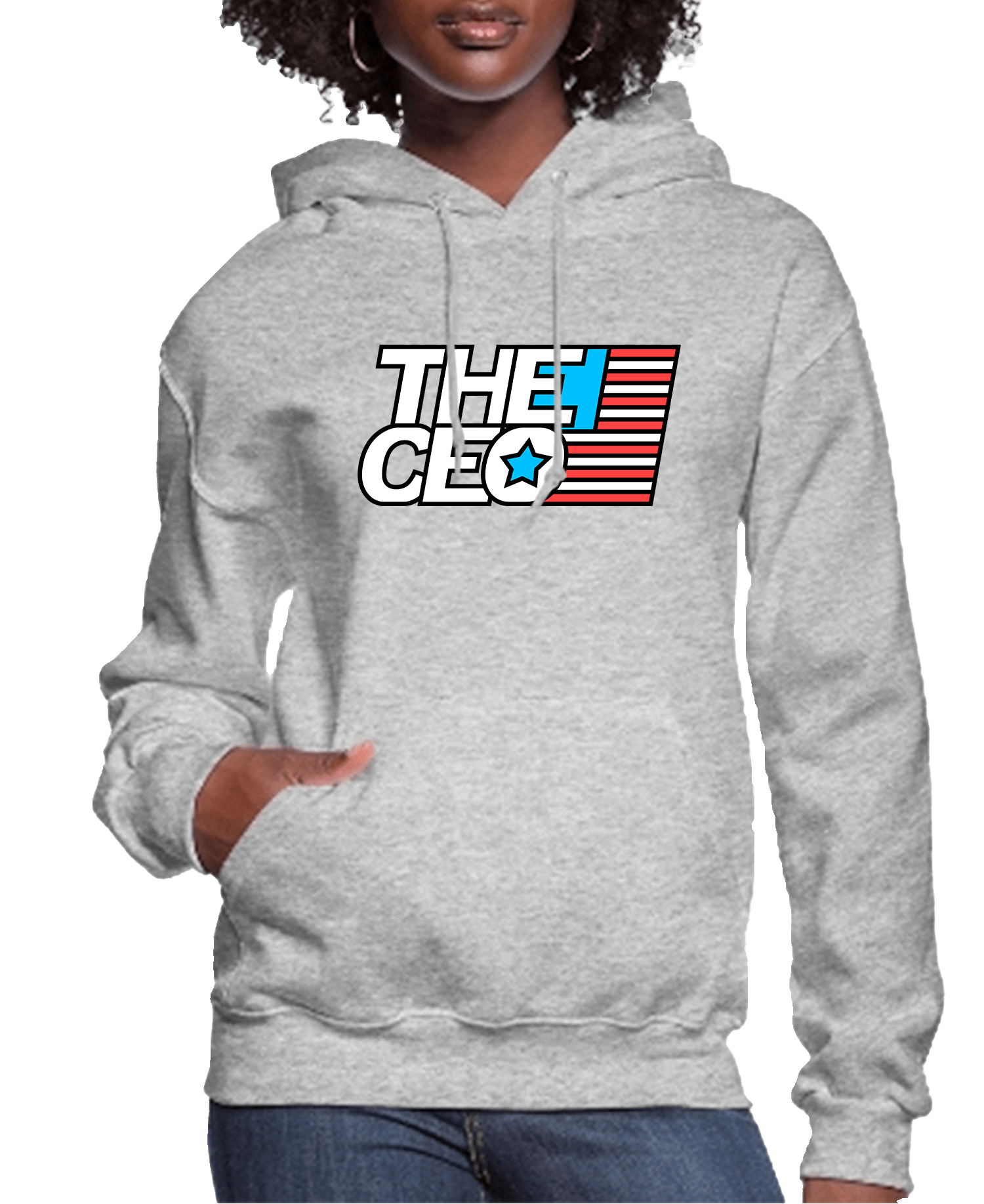 American Flag The CEO Women’s Hoodie | Streetwear