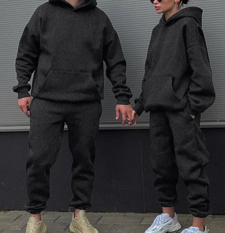 Matching Hoodie and Sweatpants Set | Streetwear