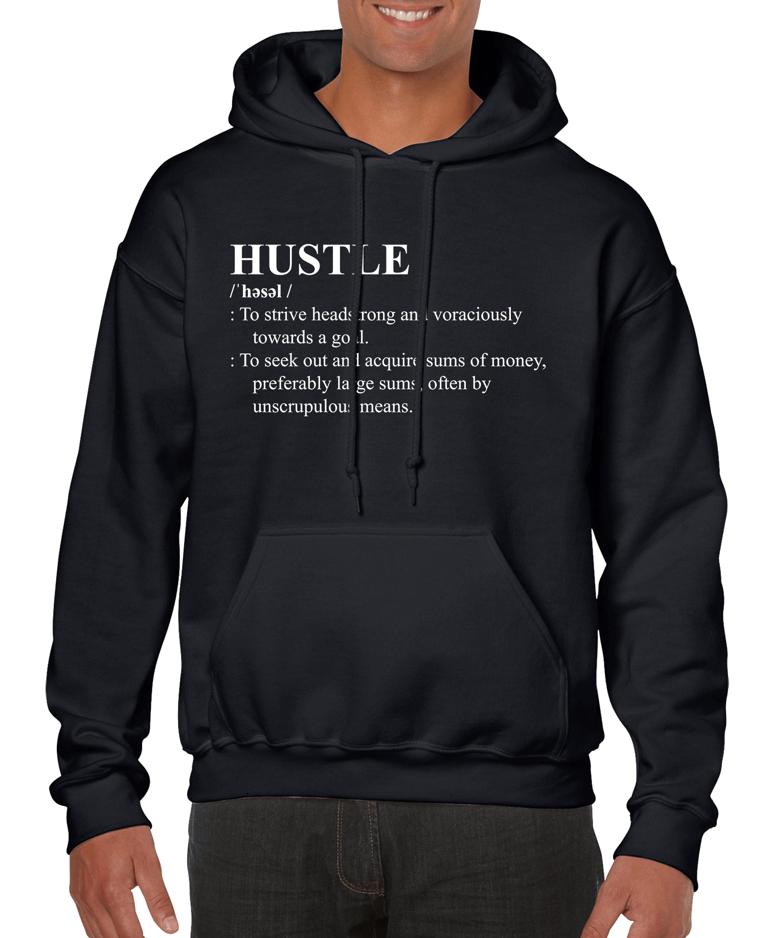 HUSTLE Definition Men’s Hoodie | Streetwear