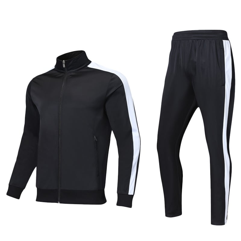 Casual Velvet Two-Piece Sports Suit with Jacket