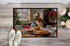 Silky Terrier Christmas Cookies Doormat