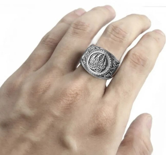 Nordic Bear Paw Ring