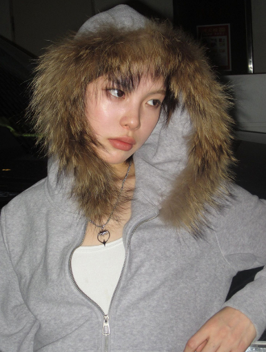 Retro Women's Thick Plush Hoodie Jacket for Winter