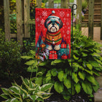 Shih Tzu Holiday Christmas Garden Flag