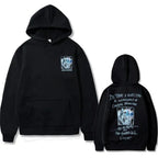 Radiohead "No Surprises" Album Print Oversized Hoodie | Streetwear
