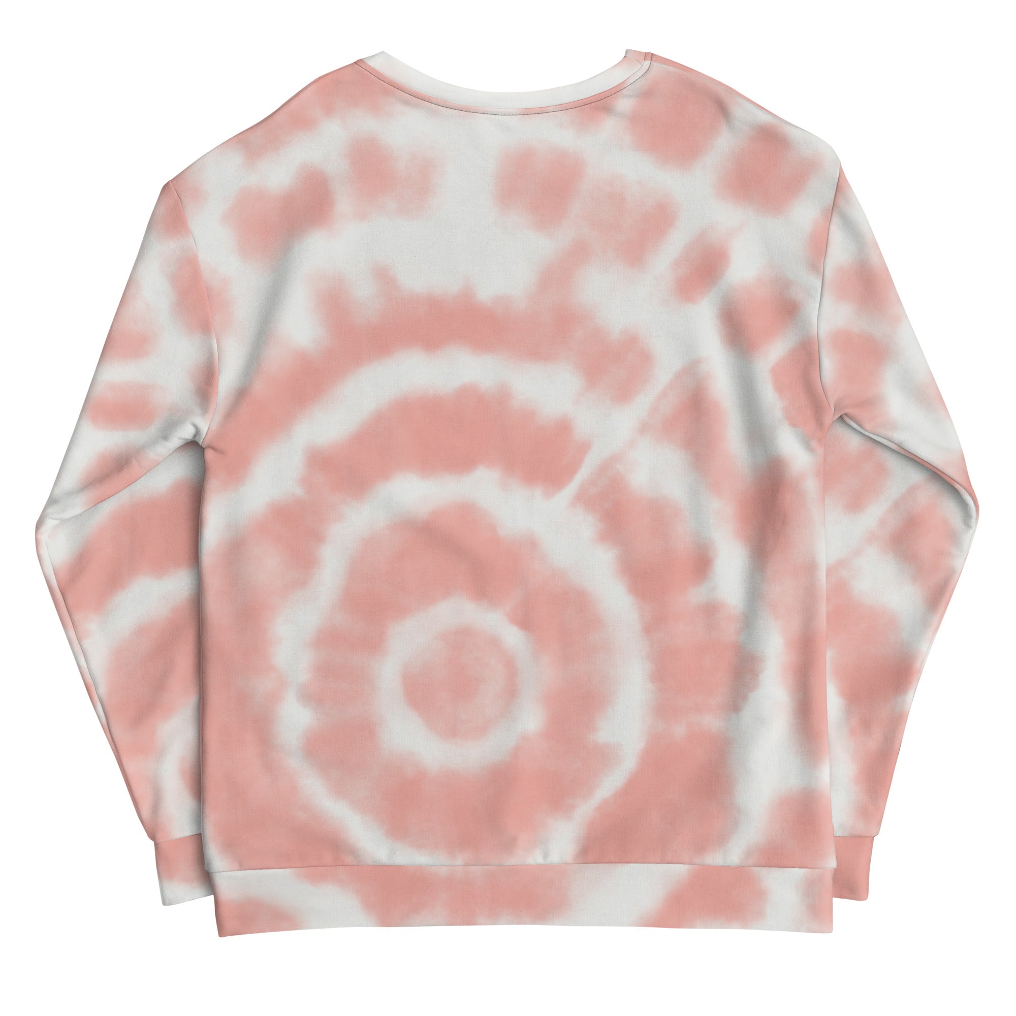Peach Tie-Dye Vibe Tropical Sweatshirt | Streetwear