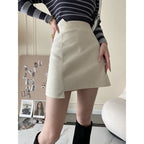 "Wool Short Skirt for Women - Small Size"