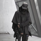 Dark Cloak Windproof Shawl Jacket for Outdoor Use