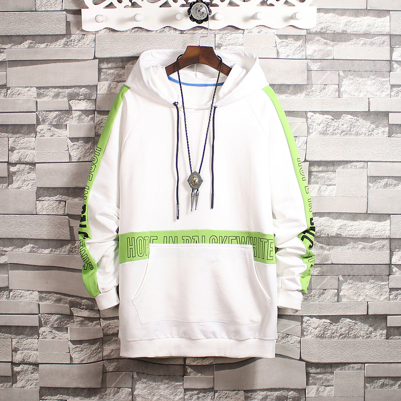 Men's Hip Hop Spring Jacket - Red & White Styles
