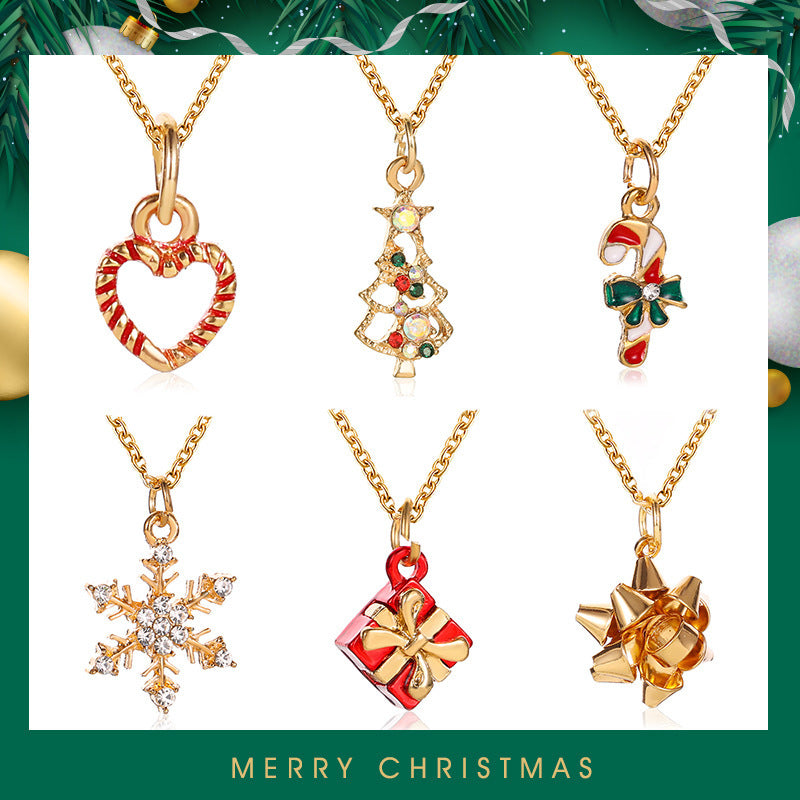 Fashionable Christmas Necklace - Festive Gift Item
