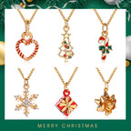Fashionable Christmas Necklace - Festive Gift Item
