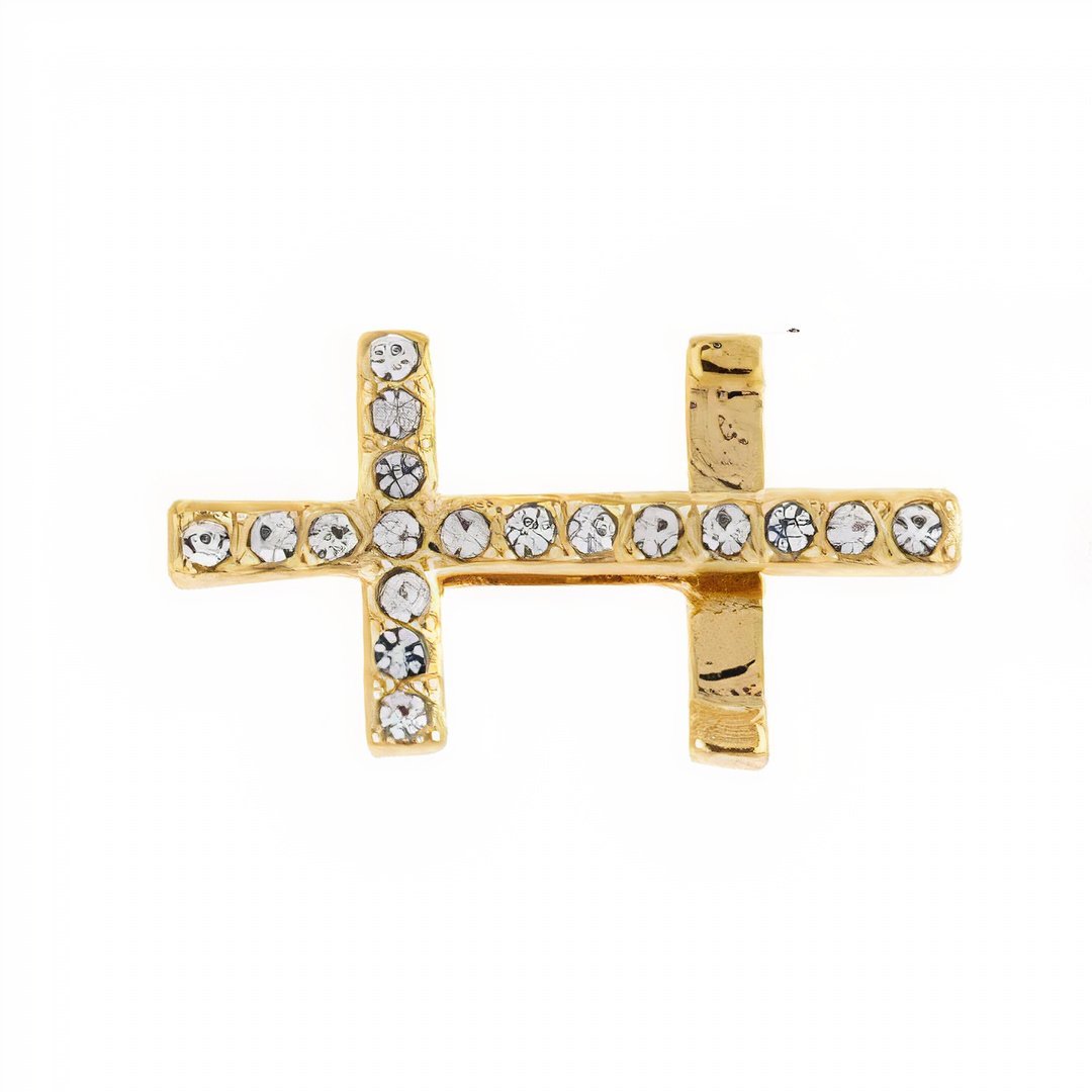 Pavé Cross Charm