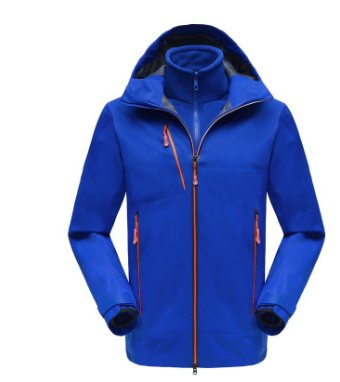 Men's Waterproof Outdoor Jacket - Two-Piece Set