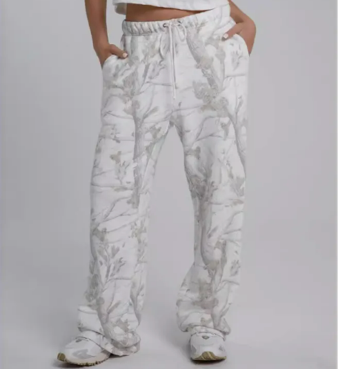 Camouflage Maple Leaf Hoodie Set | Streetwear