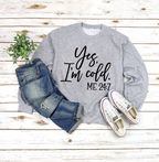 Casual Round Neck Printed Sweatshirt with Loose Fit | Streetwear
