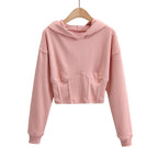 Slim Fit Hooded Sweater for European and American Style