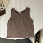 Children's Casual Sleeveless Tank Top for Outdoors
