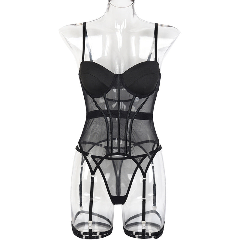 High-Quality Amazon Fall Mesh Bodysuit with Support